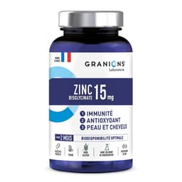 Zinc Bisglycinate 15mg - 60 gélules